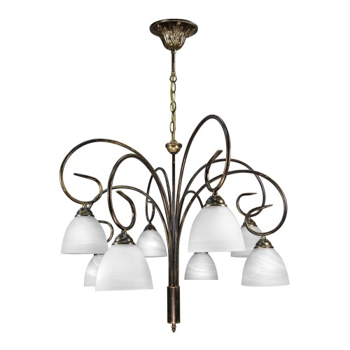 Люстра подвесная 6 плафонов S2422-6