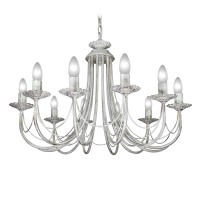 Люстра Петрасвет S1160-10, 10хЕ14 макс, 60Вт