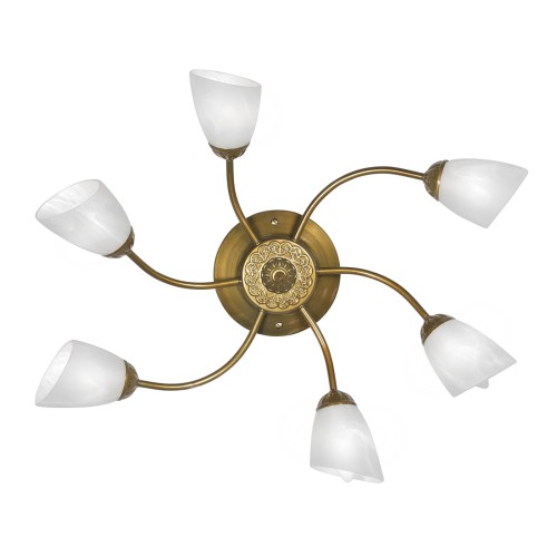 Люстра потолочная 6 плафонов S2119-6