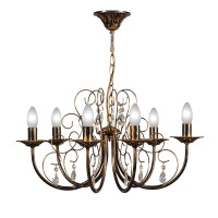 Люстра Петрасвет S1012-6, 6хЕ14 макс, 60Вт