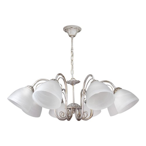 Люстра подвесная 8 плафонов S2498-8