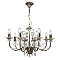 Люстра Петрасвет S1107-8, 8хЕ14 макс, 60Вт