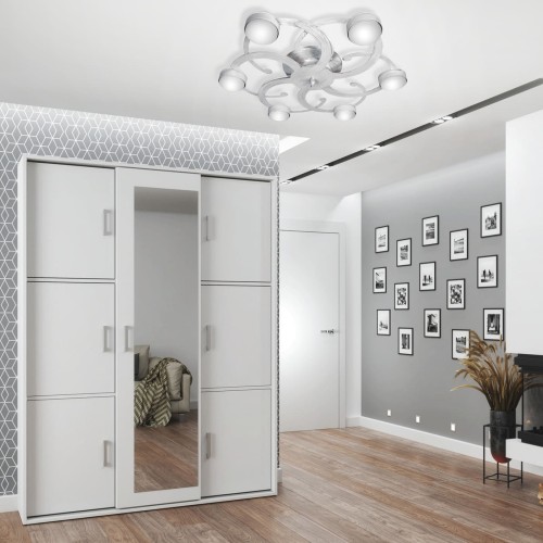 Люстра светодиодная потолочная LED плоская S2490-6