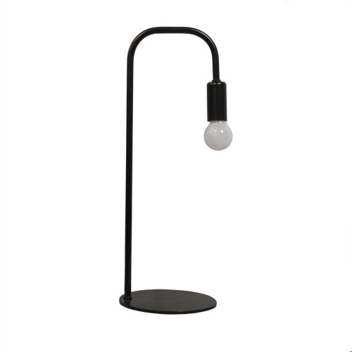 Настольная лампа лофт черная S5021-1