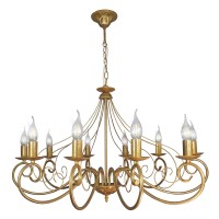 Люстра Петрасвет S1203-10, 10хЕ14 макс, 60Вт