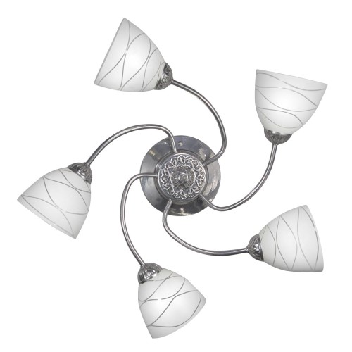 Люстра потолочная 5 плафонов S2146-5