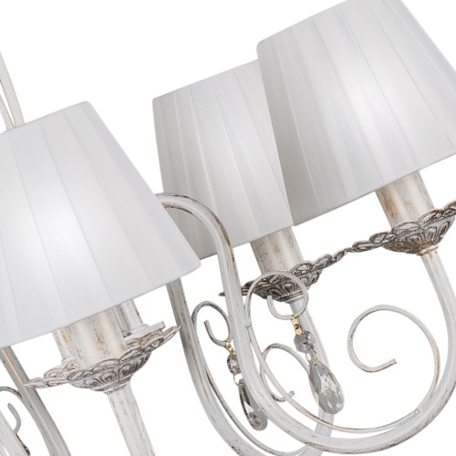 Люстра подвесная 5 ламп с абажурами S1002-5