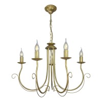 Люстра Петрасвет S1227-5, 5хЕ14 макс, 60Вт