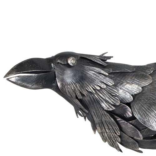 Ворон из металла S4031 дизайнерский