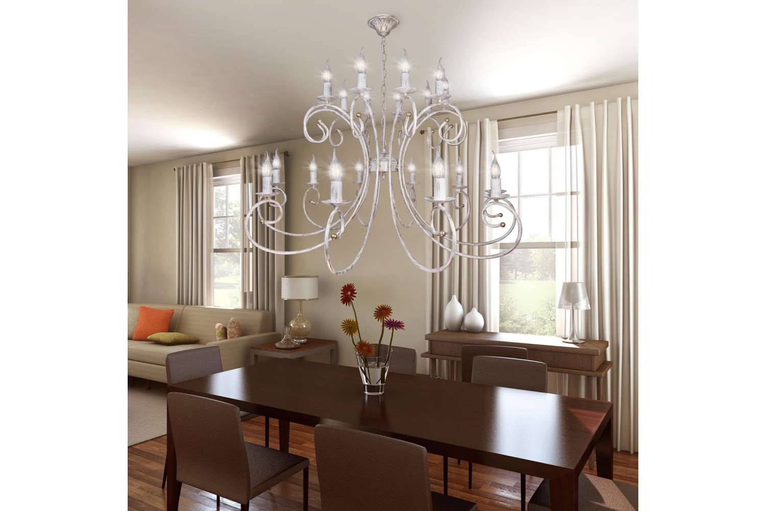 Люстры в церкви